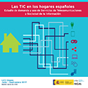 Las TIC en los hogares españoles Estudio de demanda y uso de Servicios de Telecomunicaciones y Sociedad de la Información : LVII Oleada Julio - Septiembre 2017