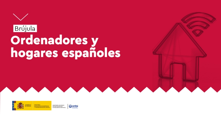 Ordenadores y hogares españoles